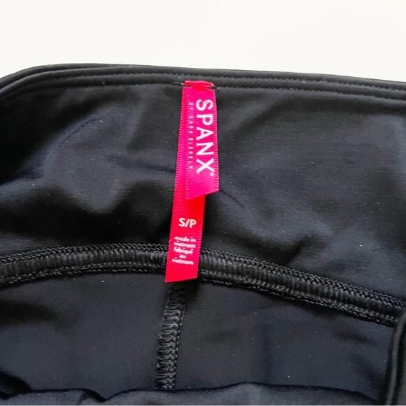 Spanx Camo Faux Leather High Waisted Leggings - Picture 2 of 3